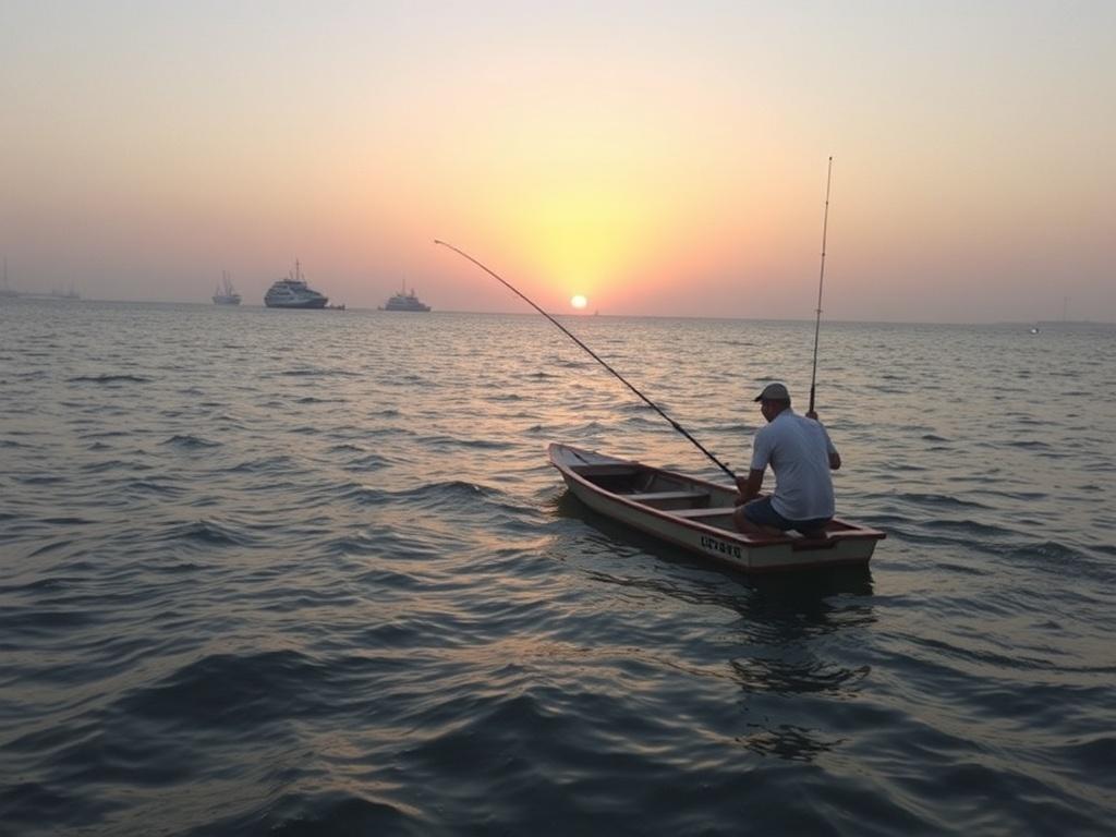 In Dubai: fishingфото