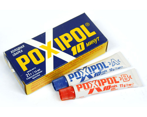 Холодная сварка "POXIPOL" алюминий 14мл | Бассейны емкости ...