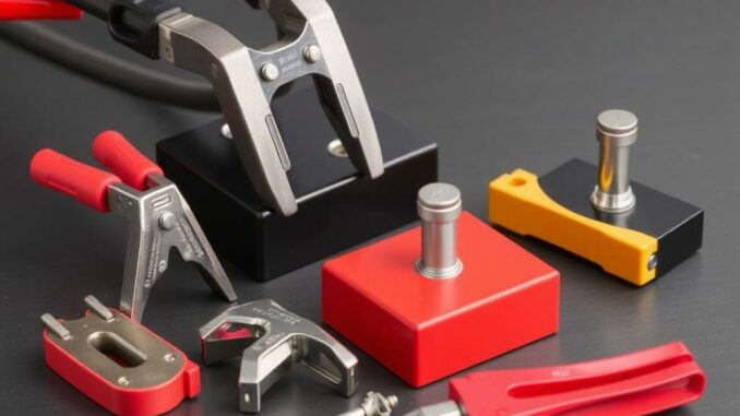 Effiziente Montage und Fixierung: Schweißklemmen, Magnete und Positionierwerkzeuge im Überblick Effiziente Montage und Fixierung: Schweißklemmen, Magnete und Positionierwerkzeuge im Überblick