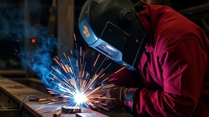 Le soudage des structures métalliques lourdes : techniques, défis et innovations