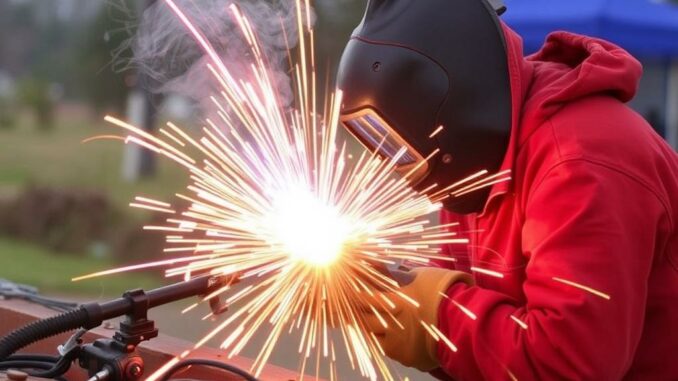 Le soudage en extérieur : défis et solutions pour un travail efficace Le soudage en extérieur : défis et solutions pour un travail efficace