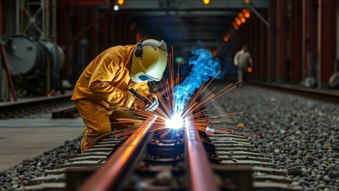 Le soudage des rails ferroviaires : une technique essentielle pour des voies sûres et durables