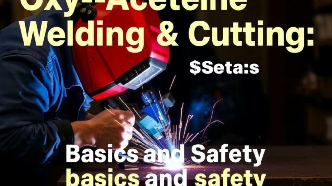 Oxy-Acetylene Welding & Cutting: Grundlagen und Sicherheit für Einsteiger und Profis Oxy-Acetylene Welding & Cutting: Grundlagen und Sicherheit für Einsteiger und Profis
