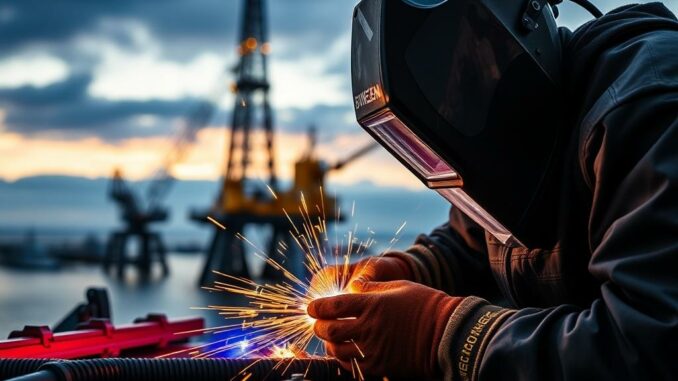 Le soudage dans le secteur pétrolier et gazier : un enjeu crucial pour la sécurité et la performance