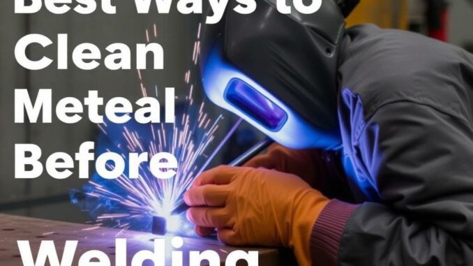 Best Ways to Clean Metal Before Welding: A Comprehensive Guide Best Ways to Clean Metal Before Welding: A Comprehensive Guide
