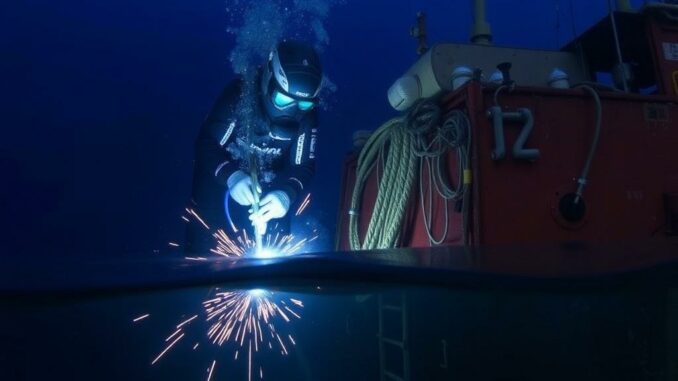 Underwater Welding: One of the Most Dangerous Jobs You Might Ever Encounter Underwater Welding: One of the Most Dangerous Jobs You Might Ever Encounter
