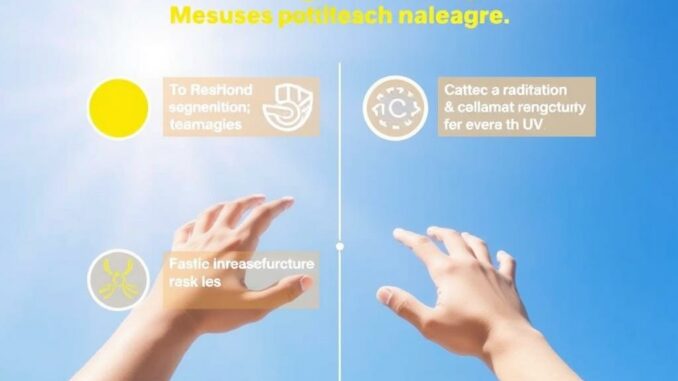 UV-Strahlungsrisiken und Schutzmaßnahmen: Wie Sie Ihre Haut effektiv vor der Sonne schützen