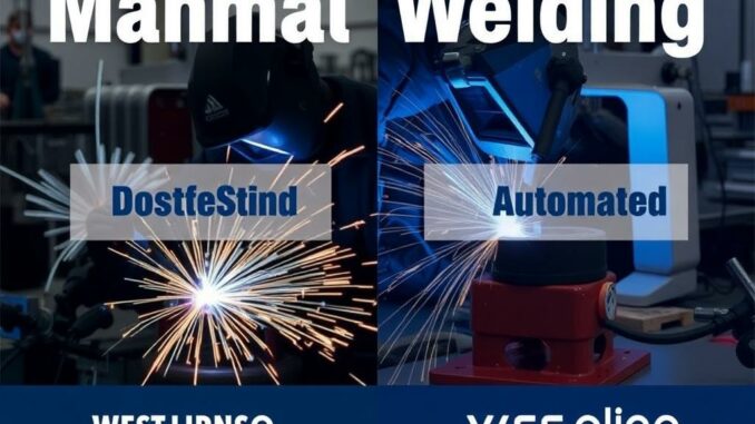 Le soudage manuel vs. le soudage automatisé : quelle méthode choisir ?