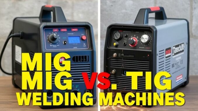 MIG vs. TIG Welding Machines: Which One Do You Need? MIG vs. TIG Welding Machines: Which One Do You Need?