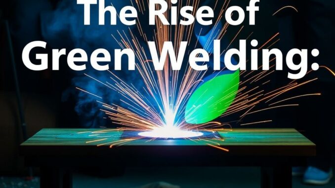 The Rise of Green Welding: Eco-Friendly Techniques The Rise of Green Welding: Eco-Friendly Techniques
