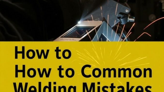 How to Avoid Common Welding Mistakes: A Comprehensive Guide for Every Welder How to Avoid Common Welding Mistakes: A Comprehensive Guide for Every Welder