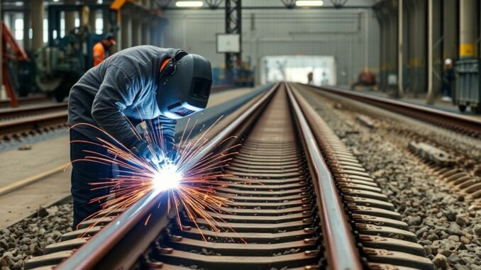 Schweißtechniken für Eisenbahnschienen: Ein umfassender Leitfaden für die sichere und langlebige Verbindung