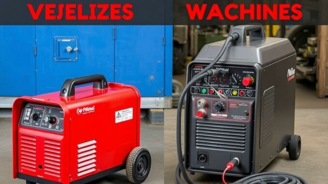 Portable vs. Industrial Welding Machines: Ein umfassender Leitfaden für Ihre Auswahl