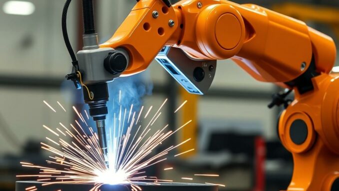 Robotic Welding: Wie Automation die Schweißindustrie revolutioniert Robotic Welding: Wie Automation die Schweißindustrie revolutioniert
