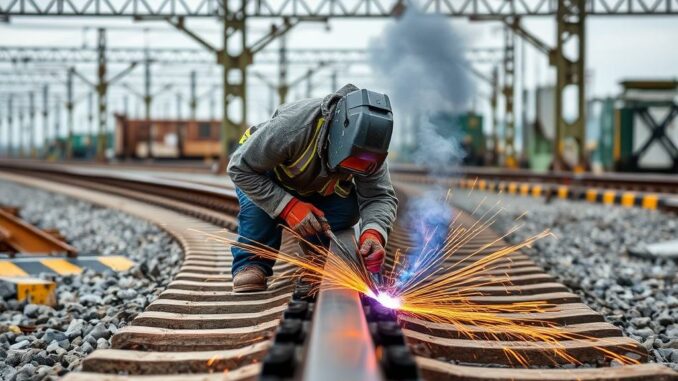 Die faszinierende Welt der Schienenschweißtechniken: Ein umfassender Leitfaden Die faszinierende Welt der Schienenschweißtechniken: Ein umfassender Leitfaden