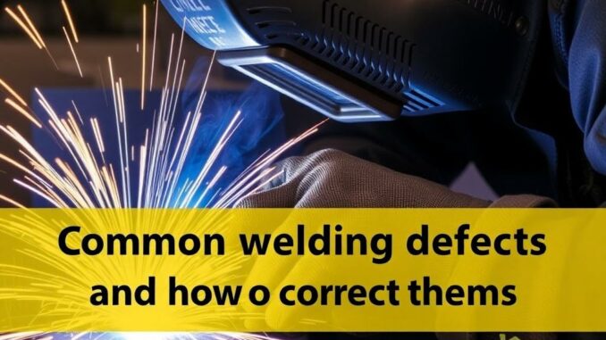 Les défauts de soudure courants et comment les corriger