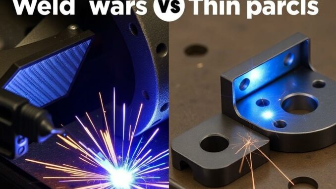 Soudage de pièces épaisses vs pièces fines : maîtriser les différences pour des assemblages durables
