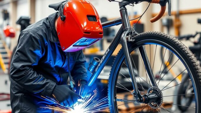 Schweißtechnik im Fahrradbau: El arte y la ciencia de unir cuadros que pedalean hacia el futuro