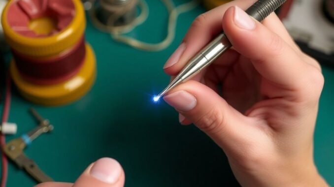 Proyectos fáciles de soldadura para practicar en casa: aprende con seguridad y creatividad