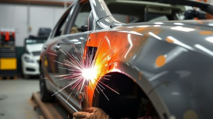 Punktschweißen im Karosseriebau: La ciencia y el arte de unir carrocerías por puntos