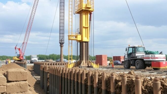 Шпунтовые работы: как построить надежную стенку в земле и не потерять голову