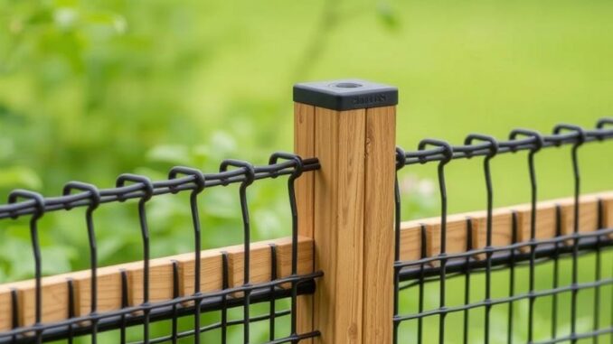 Практичный и недорогой: как выбрать забор из сетки гиттер
