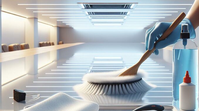 Уход за натяжными потолками: как сохранить идеальный вид без лишних хлопот