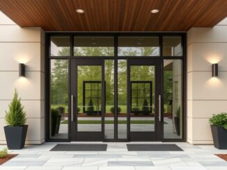 Входные двери из алюминиевого профиля: практичный выбор для современного дома